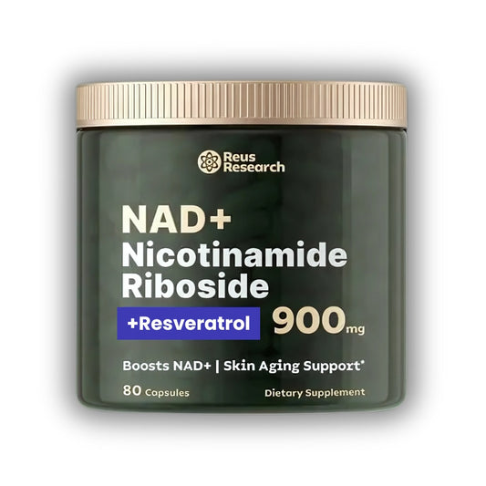 NAD+ Resveratrol Liposomal Tarro I x 80 Cápsulas